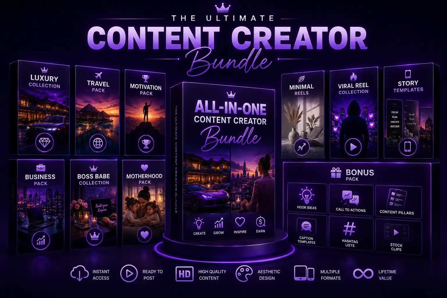 Creator Bundle Pro – 20,000 Ready-to-Post MRR/PLR Reels