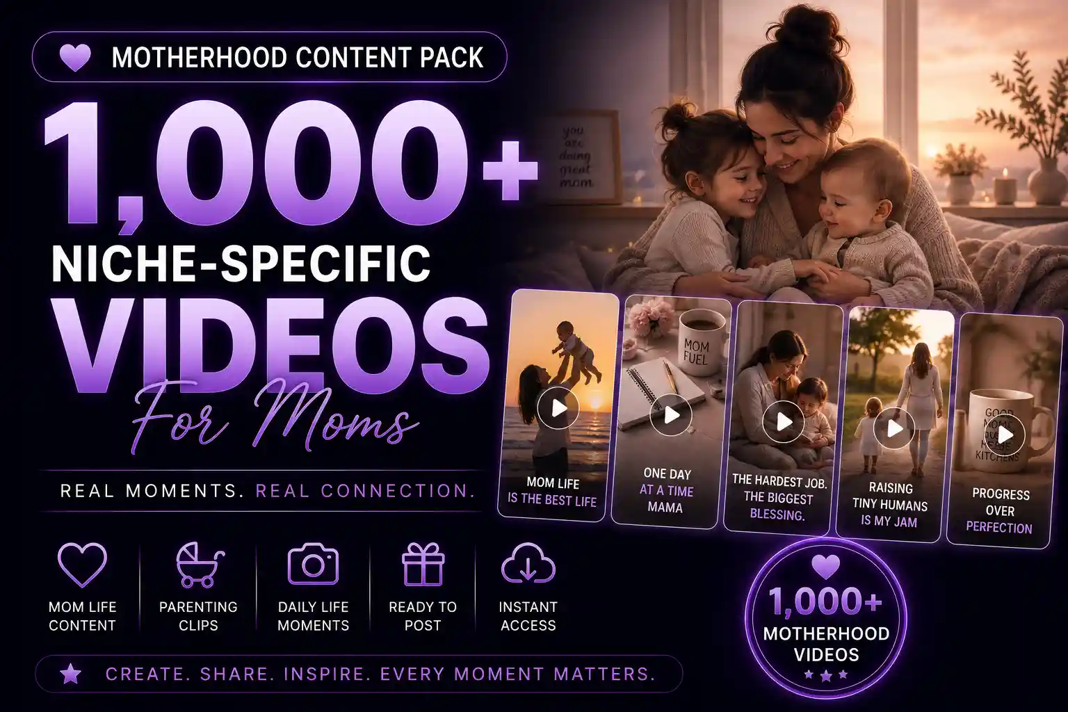 Motherhood Content Pack