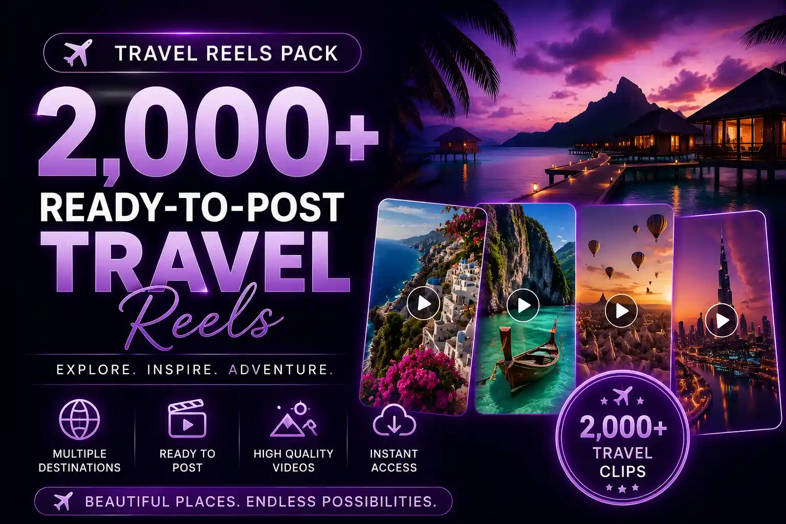 Travel Reels Pack